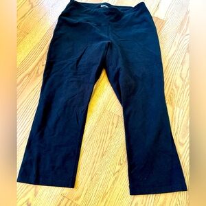 Black cropped leggings - Reebok - M